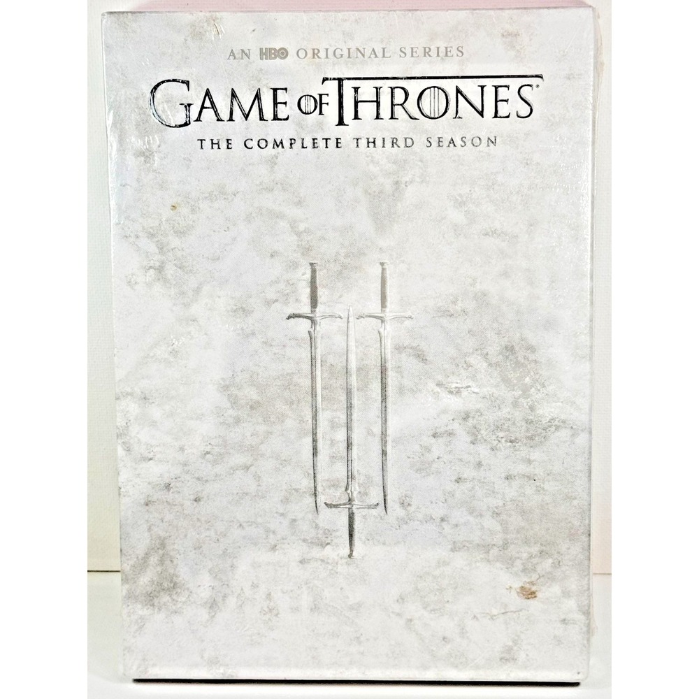 Game of Thrones Complete Third Season DVD 2013 HBO Series New Sealed